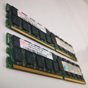 IBM/Hynix 4GB DDR2 RAM - 2Rx4 PC2-5300P-555-12 - Matched Pair