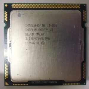 Intel Core i3-550 CPU @ 3.20GHz - SLBUD