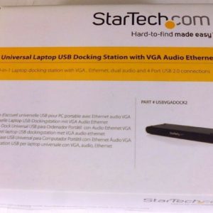 Startech USBVGADOCK2 - Universal Laptop Docking Station