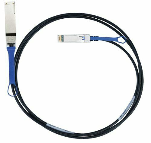 Mellanox 3M 56GB/s QSFP VPI FDR InfiniBand Direct Attach Copper Cable on a white background