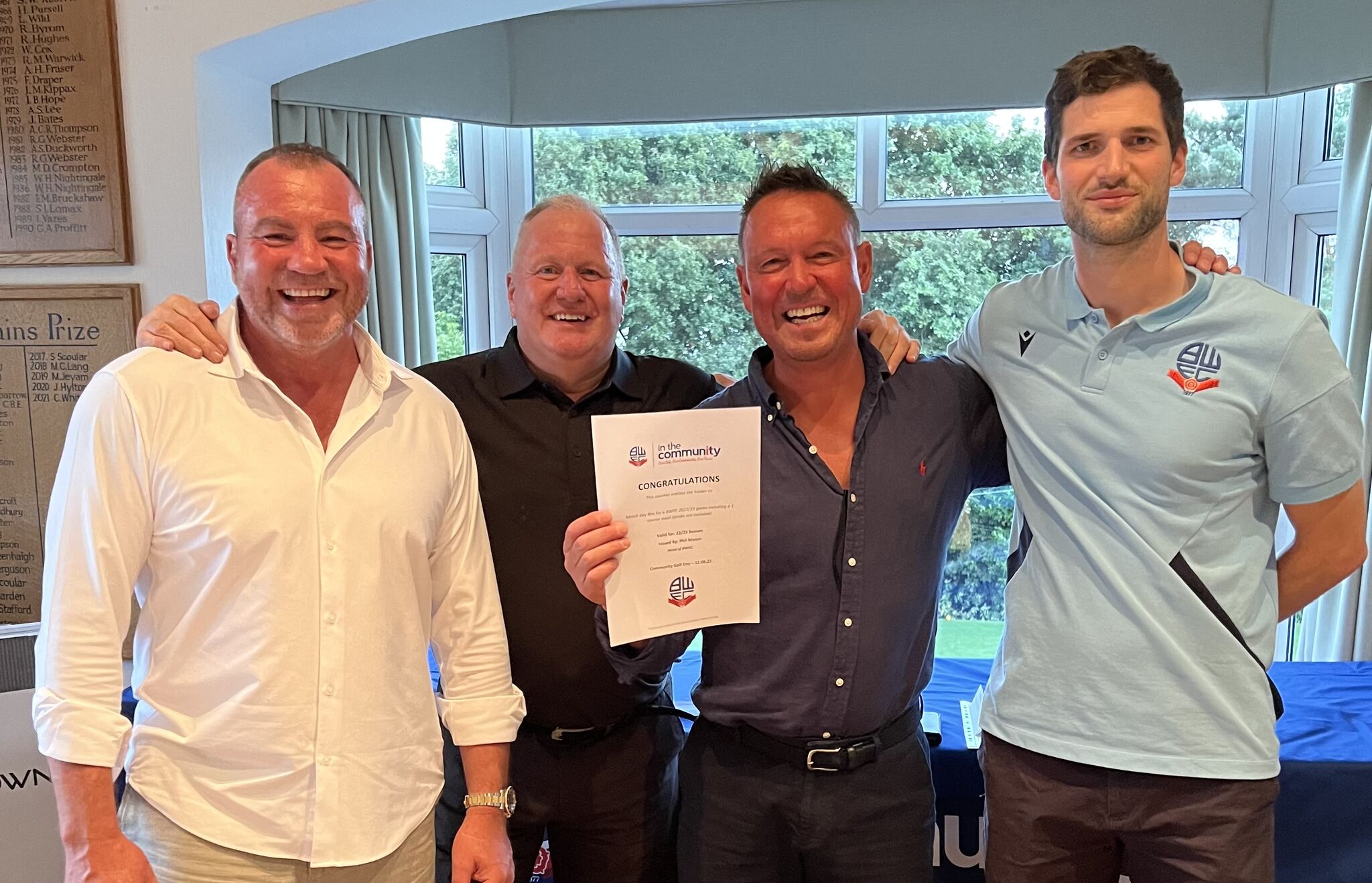 Bolton Wanderers Football Club Golf Day